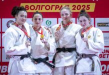 Туапсинская дзюдоистка Супруненко Злата завоевала бронзу на первенстве страны