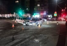 В Туапсе в ДТП пострадали два человека