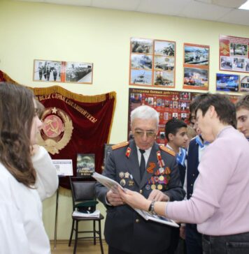 Совет ветеранов Отдела МВД России по Туапсинскому району провел экскурсию для учеников